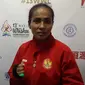 Atlet Wushu Indonesia, Moria Manalu (Girman Soemantri/Liputan6.com)