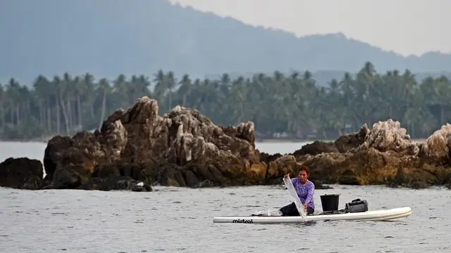 Kenangan Susi Pudjiastuti Saat Bertugas di Laut (sumber: instagram/susipudjiastuti115)
