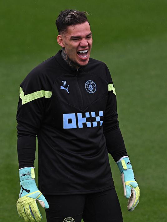 Manchester City bersama Haaland adalah kekuatan yang mengerikan. RB Leipzig dan Bayern Munchen sudah merasakan betapa menakutkannya pasukan Guardiola.(AFP/Paul Ellis)