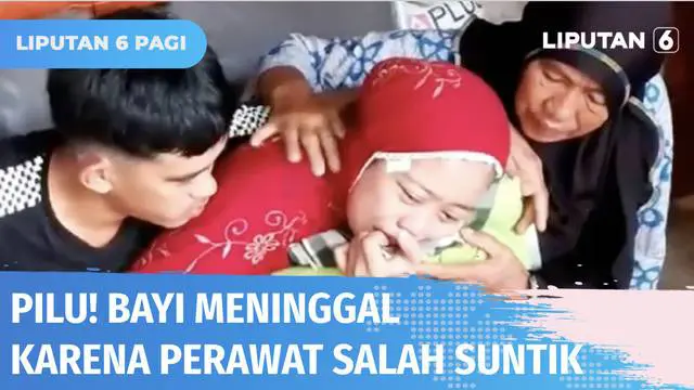 Keluarga bayi berusia satu bulan yang diduga meninggal dunia karena salah suntik di RSUD Wahidin Sudirohusodo, Makassar, menuntut pertanggungjawaban pihak rumah sakit. Keluarga menyesalkan tindakan perawat yang bisa salah suntik obat terhadap pasien.
