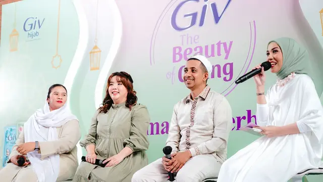 Memaknai The Beauty of GIVing 'Ramadan Berbagi', GIV Hijab Hadirkan Kegiatan Seru dan Insiratif