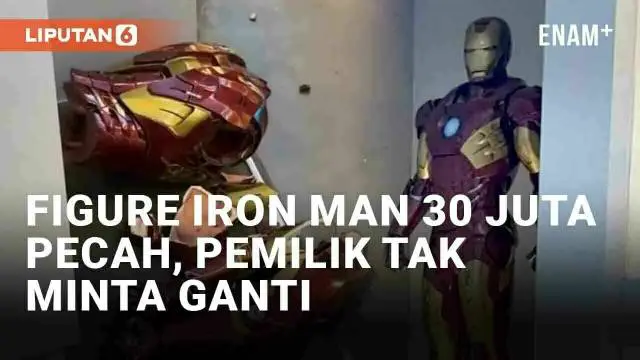 Media sosial dibuat heboh dengan insiden action figure Iron Man pecah di sebuah restoran di Yogyakarta. Insiden disorot lantaran harga figure tersebut mencapai Rp 30 juta. Narasi yang beredar menyebut figure jatuh karena disentuh seorang pengunjung a...