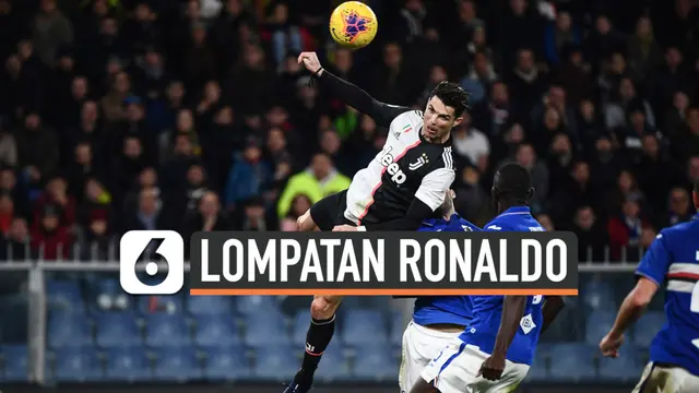 VIDEO: Lompatan Spektakuler Ronaldo, Penyelamat Juventus