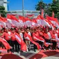 Tim pendaki Ekspedisi 79 yang akan mengibarkan bendera Merah Putih raksasa pada 17 Agustus di gunung para petapa, yaitu Gunung Arjuno. (Istimewa)