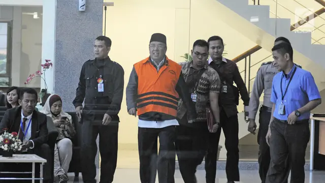 Kompak Terjaring OTT, Begini Ekspresi Bapak dan Anak Usai Diperiksa KPK