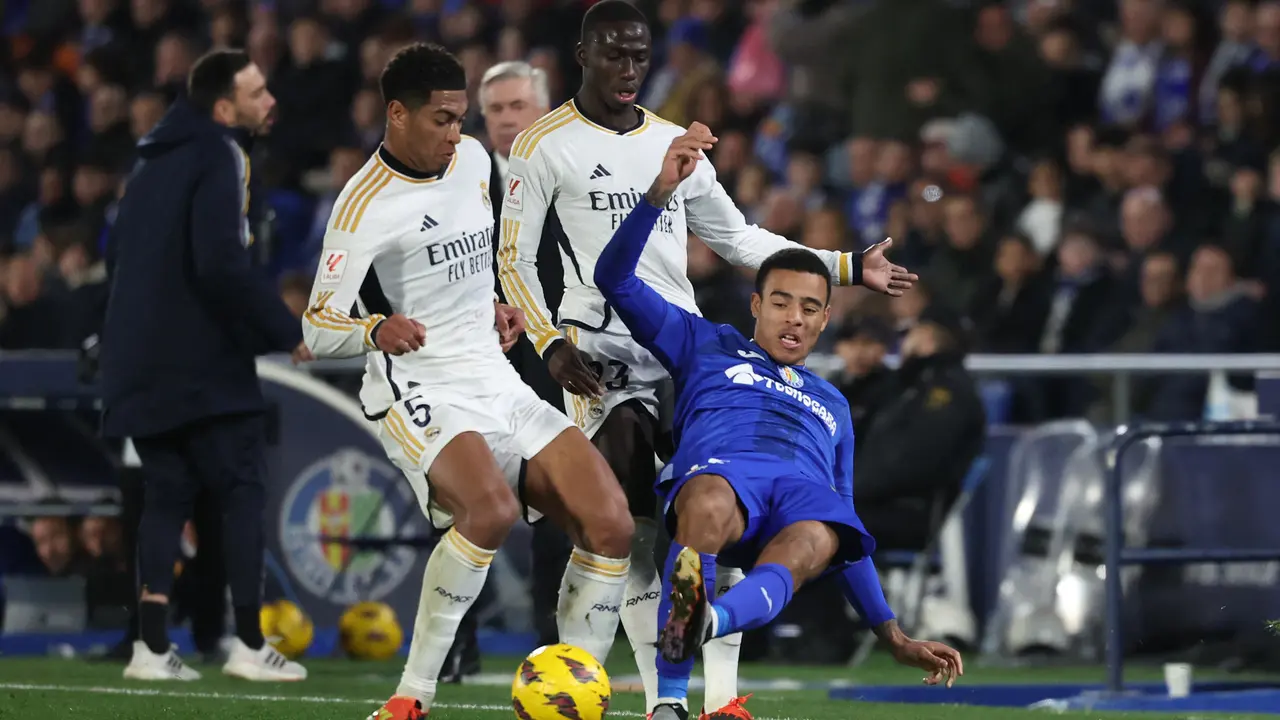Penampilan Mason Greenwood dengan Getafe