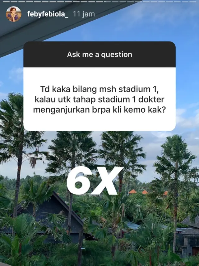 Unggahan Feby Febiola. (Foto: Instagram @febyfebiola_)