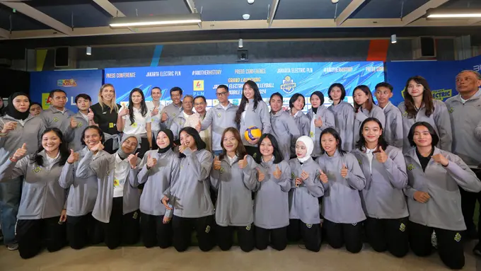 Launching Tim Putri Jakarta Elektrik PLN - PLN Mobile Proliga 2024