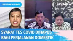 Pemerintah akhirnya resmi menghapus syarat tes Covid-19 bagi pelaku perjalanan domestik. Aturan baru tersebut berlaku untuk penumpang perjalanan laut, udara, dan darat dengan ketentuan telah menerima dosis vaksin minimal dua kali.