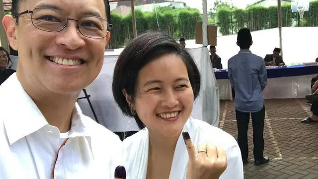 Penampilan Sederhana Ciska Wihardja, istri Tom Lembong. dok. [@tomlembong]