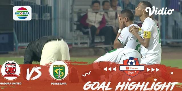 VIDEO: Highlights Liga 1 2019, Madura United Vs Persebaya 2-3