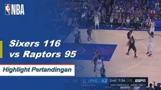 Joel Embiid mencetak 28 poin dengan 10 rebound, empat blok dan tiga assist di Game 3 untuk memimpin 76ers atas Raptors, 116-92