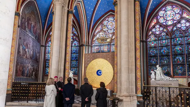 6 Potret Megah Katedral Notre Dame Prancis Usai Direnovasi Besar-besaran Jelang Dibuka Kembali ke Publik