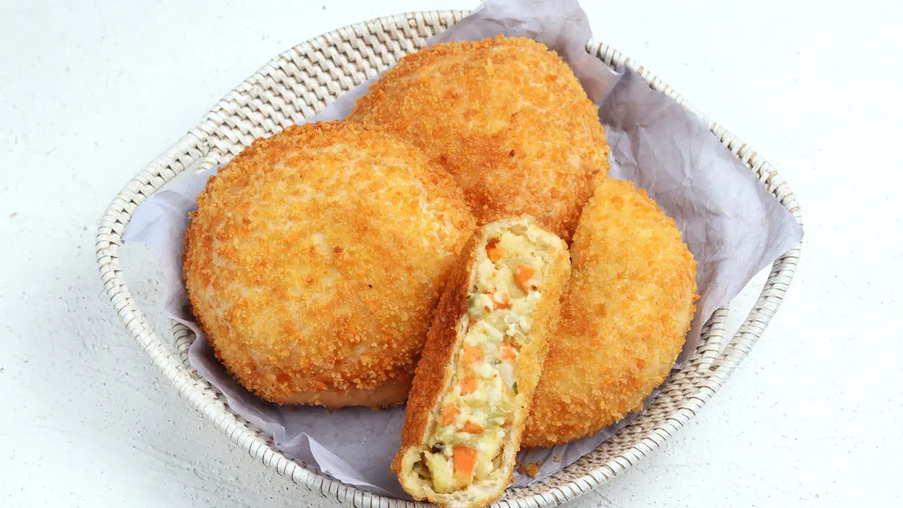 Resep Roti Kroket Goreng Korea