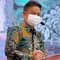 Menteri Kesehatan RI Budi Gunadi Sadikin membuka Seminar Nasional Pengendalian Nyamuk di Gedung Kementerian Kesehatan, Jakarta pada 30 November 2021. (Dok Kementerian Kesehatan RI)