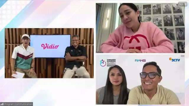 Nagita Slavina banyak mendapat saran dari Raffi Ahmad perihal Turnamen Olahraga Selebriti Indonesia (TOSI)