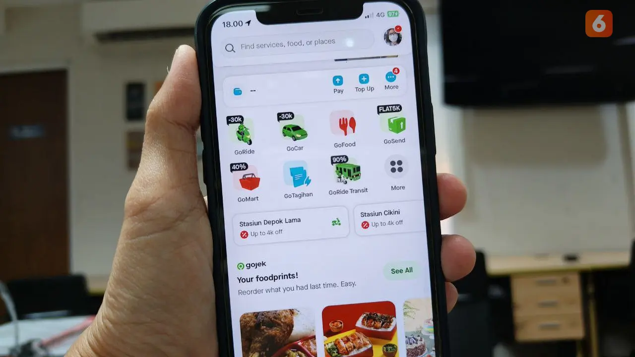 Aplikasi Gojek error