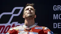 Mantan pebalap MotoGP, Carlos Checa, menilai Andrea Dovizioso memiliki peluang untuk mengakhiri puasa gelar Ducati di MotoGP. (AFP/Josep Lago)