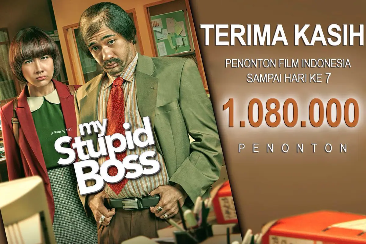Selamat, Film My Stupid Boss Tembus 1 Juta Penonton