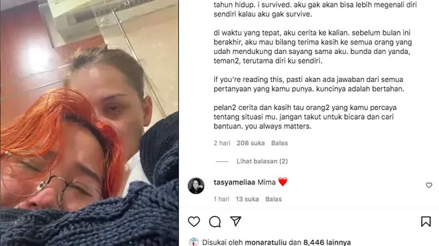 Pejuang Kesehatan Mental, Ini 6 Potret Mima Shafa Anak Mona Ratuliu Hadapi Depresi (Sumber: Instagram/mimashafa)