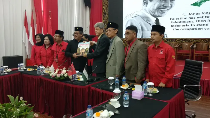 PDIP menerima kunjungan Dubes Palestina untuk Indonesia