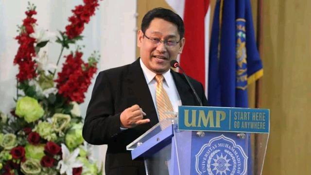 Rektor Universitas Muhammadiyah Purwokerto, DR Anjar Nugroho. (Foto: LIputan6.com/Dok. Humas UMP)