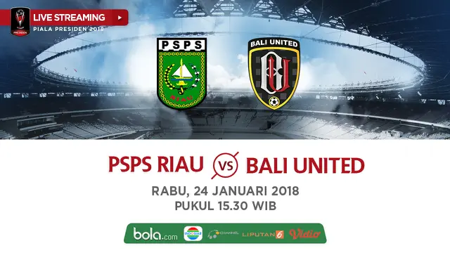 PSPS Riau Vs Bali United