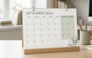 Kalender September 2026 Lengkap Tanggal Merah & Cuti Bersama