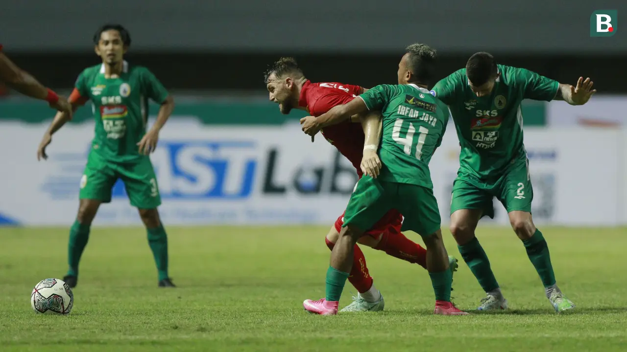 Foto: PSS Paksa Persija Bermain Imbang usai Irkham Mila Menyamakan Kedudukan di Babak Kedua BRI Liga 1
