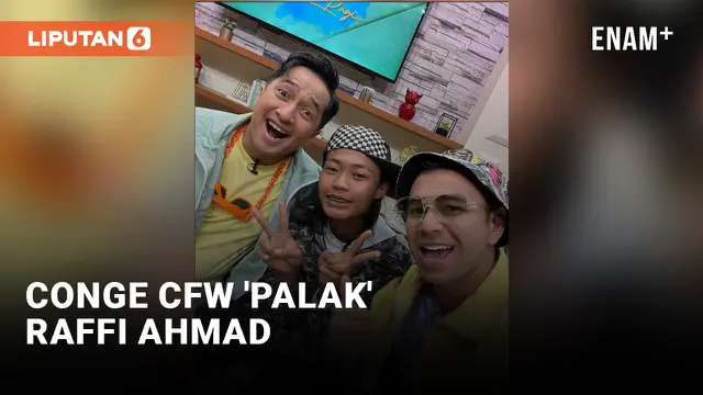 Raffi Ahmad 'Dipalak' Bonge Citayam Fashion Week