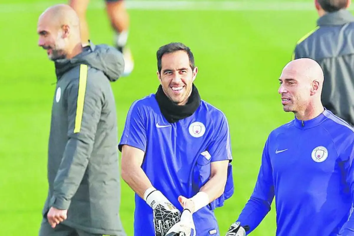 Claudio Bravo - Willy Caballero (Manchester City)