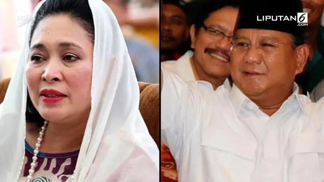 VIDEO: Prabowo dan Titiek Soeharto 'Cipika Cipiki' Di Depan Relawan