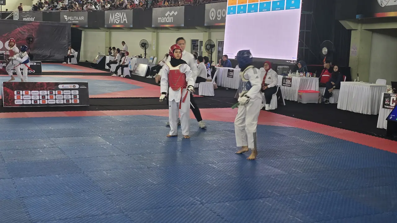 Keseruan pembukaan kejuaraan taekwondo IISTC 3 atau International Inter Student Taekwondo Championship 3