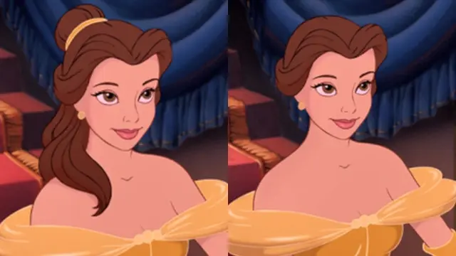 Putri Disney Berambut Pendek