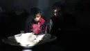 Hampir delapan pekan, Israel memblokade ketat semua bantuan yang masuk ke wilayah Gaza. (Eyad BABA/AFP)