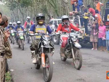 Citizen6, Lampung: Acara Adventure Motor Croos dalam rangka HUT ke-2 Kabupaten Tulangbawang barat, Sabtu (22/4). (Pengirim: Jerry Hasan)