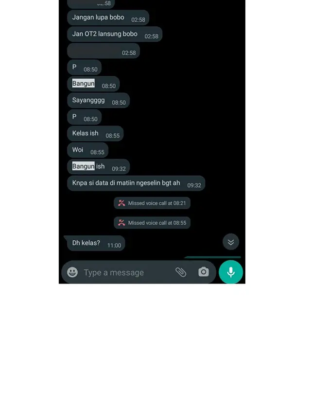 8 Chat Netizen saat Dibangunkan Pacar Ini Bikin Tepuk Jidat