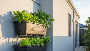 Desain Akuaponik untuk Lahan Sempit (AI)