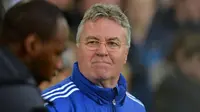 Manajer Chelsea asal Belanda, Guus Hiddink. (AFP/Paul Ellis)