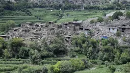 Juru bicara pemerintah Taliban, Zabihullah Mujahid mengatakan pada Selasa (2/9/2025) bahwa jumlah korban tewas akibat gempa di Afghanistan timur telah melonjak menjadi lebih dari 1.400 jiwa. (AP Photo/Nava Jamshidi)
