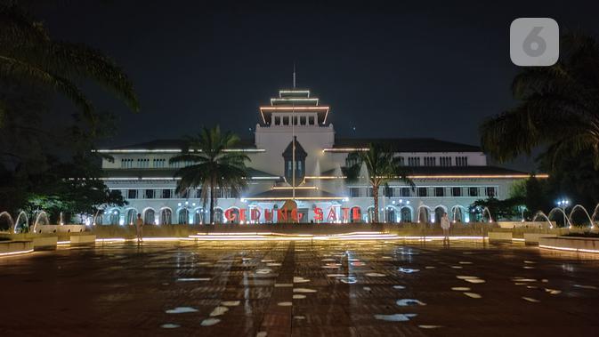 Gedung Sate, salah satu gedung ikonik di Jawa Barat. Liputan6.com/Mochamad Wahyu Hidayat