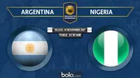 Persahabatan Internasional_Argentina Vs Nigeria (Bola.com/Adreanus Titus)