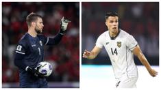 Bursa transfer tengah musim BRI Super League dipanaskan dengan romor merapatknya Maarten Paes dan Joey Pelupessy ke Persib Bandung. (Foto Kolase: Bola.com/Bagaskara Lazuardi & Abdul Aziz)