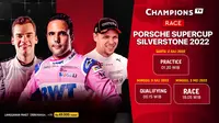 Saksikan Live Streaming Porsche Supercup Silverstone 2022 di Vidio, 2 & 3 Juli 2022. (Sumber : dok. vidio.com)