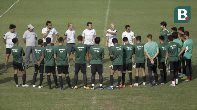 Latihan Timnas Indonesia