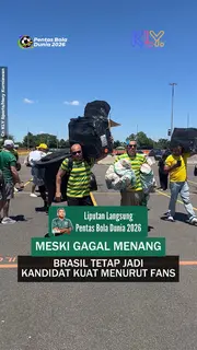 Meski Gagal Menang, Brasil Tetap Jadi Kandidat Kuat Juara Piala Dunia 2026 Menurut Fans