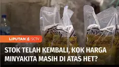 Setelah mengalami kelangkaan, Minyakita kembali tersedia di pasaran. Namun masih ada Minyakita yang dijual di atas harga eceran tertinggi.