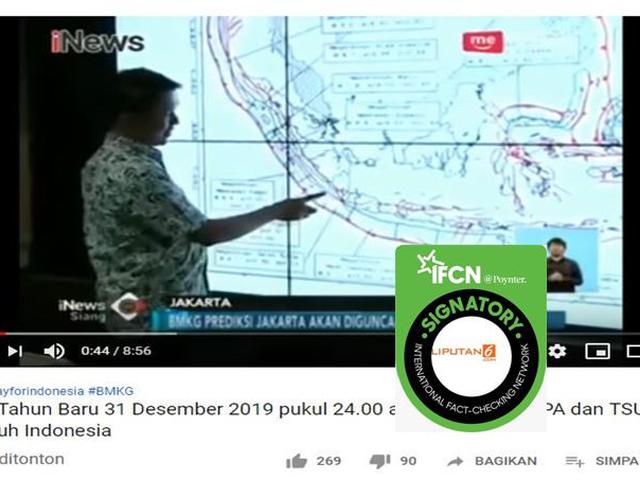 Cek Fakta Hoaks Video Gempa Malam Tahun Baru 31 Desember 2019 Cek Fakta Liputan6 Com