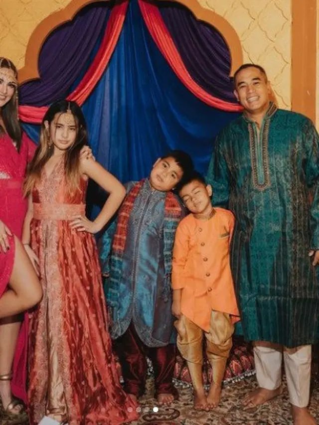 Pesta ultah Ardi Bakrie dan Nia Ramadhani bertema Arabian Night (Foto: Instagram ramadhaniabakrie)