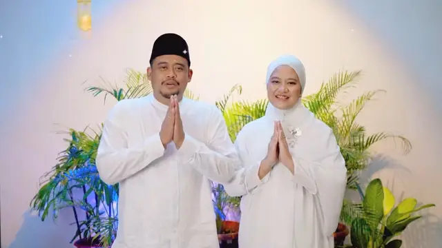 Tampilan Keluarga Jokowi saat Lebaran